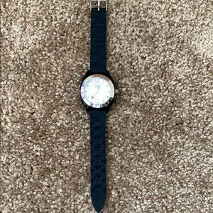 Coach black and white large face women’s watch